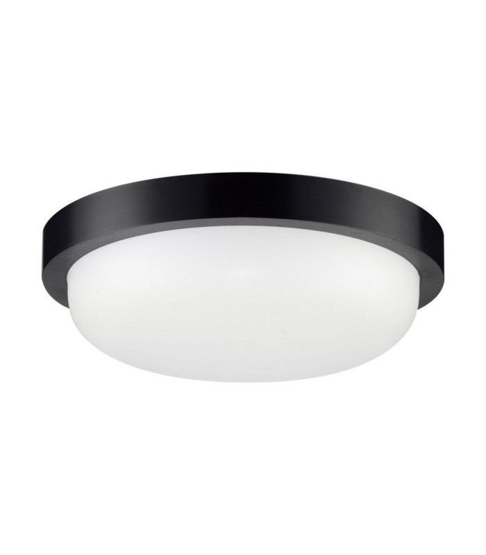 Reo Outdoor Flush Wall Lamp Sandy Black LED 19W 1636lm IP65 3000K-1
