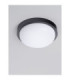 Reo Outdoor Flush Wall Lamp Sandy Black LED 19W 1636lm IP65 3000K-3