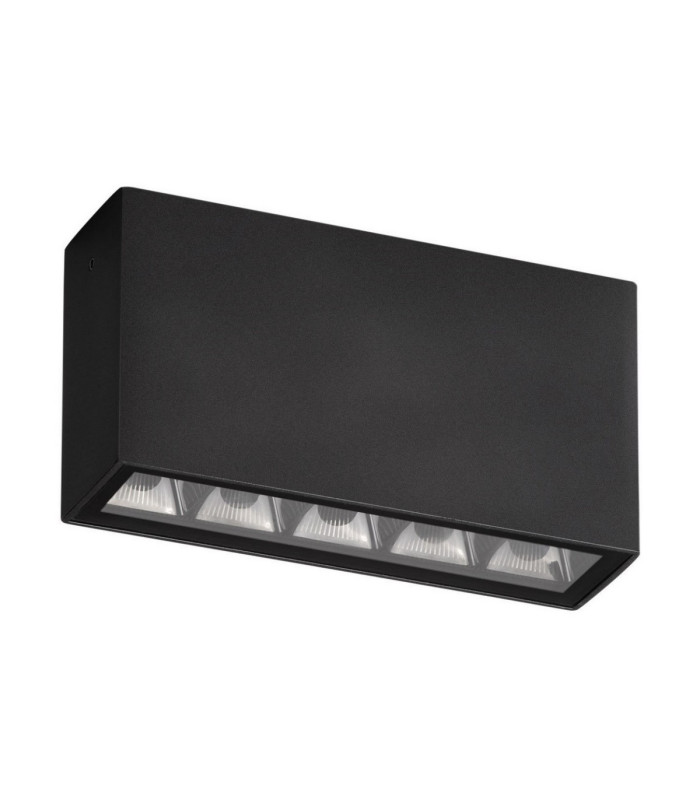 Jax Outdoor Surface Mounted Downlight Dark Anthracite LED 7W 560lm IP65 3000K-1