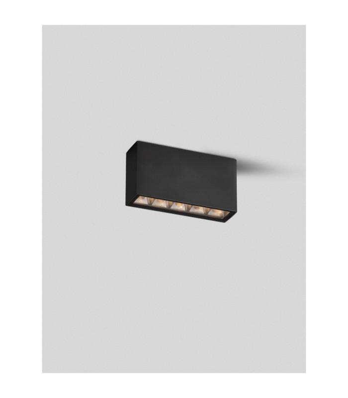Jax Outdoor Surface Mounted Downlight Dark Anthracite LED 7W 560lm IP65 3000K-4