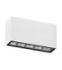Jax Outdoor Surface Mounted Downlight Sandy White LED 7W 560lm IP65 3000K-1