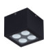 Jax Outdoor Surface Mounted Downlight Dark Anthracite LED 8W 448lm IP54 3000K-1