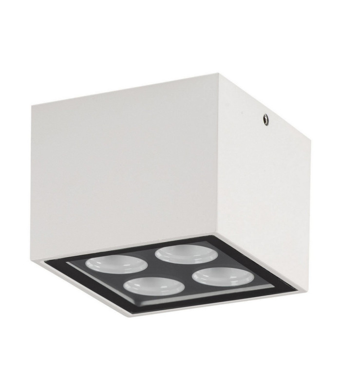 Jax Outdoor Surface Mounted Downlight Sandy White LED 8W 448lm IP54 3000K-1