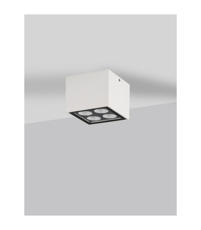 Jax Outdoor Surface Mounted Downlight Sandy White LED 8W 448lm IP54 3000K-3