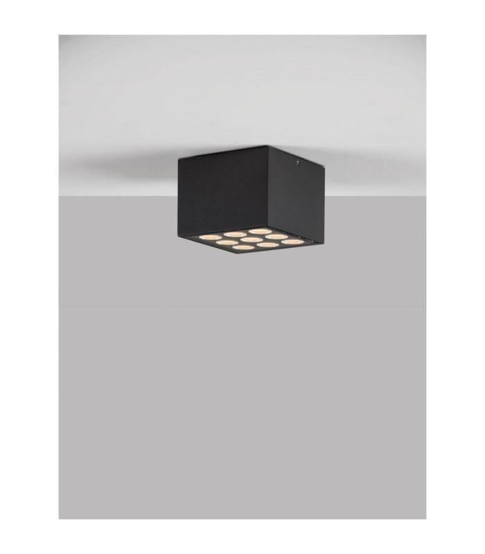 Jax Outdoor Surface Mounted Downlight Dark Anthracite LED 17W 1463lm IP54 3000K-4