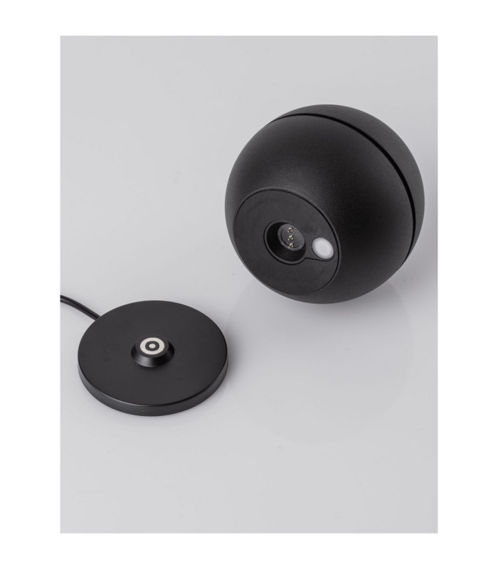 Puk Outdoor Portable Lamp Sandy Black Touch Dimmable LED 2W 114lm IP54 CCT 2200-2700-3000K Switch On/Off Inc Base Charging-7