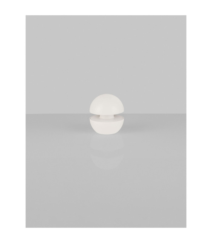 Puk Outdoor Portable Lamp Sandy White Touch Dimmable LED 2W 114lm IP54 CCT 2200-2700-3000K Switch On/Off Inc Base Charging-4