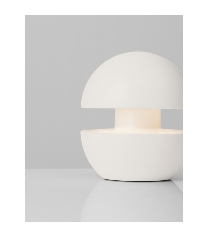 Puk Outdoor Portable Lamp Sandy White Touch Dimmable LED 2W 114lm IP54 CCT 2200-2700-3000K Switch On/Off Inc Base Charging-9