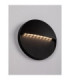 Rodix Outdoor Flush Wall Lamp Sandy Black LED 5W 307lm IP54 3000K-5