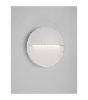 Rodix Outdoor Flush Wall Lamp Sandy White LED 5W 307lm IP54 3000K-2