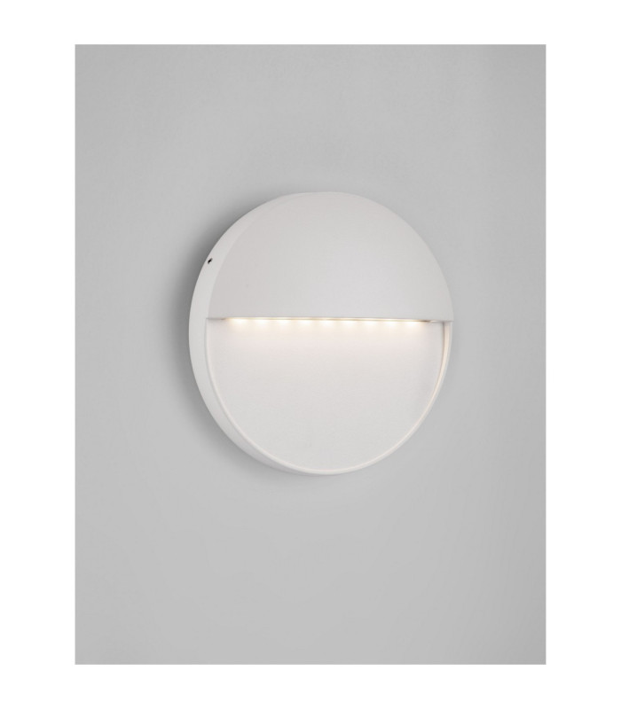 Rodix Outdoor Flush Wall Lamp Sandy White LED 5W 307lm IP54 3000K-2