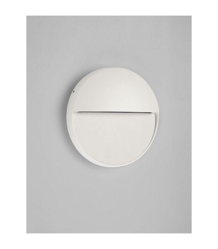 Rodix Outdoor Flush Wall Lamp Sandy White LED 5W 307lm IP54 3000K-3