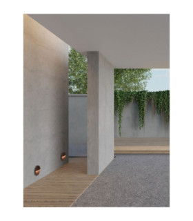 Rodix Outdoor Flush Wall Lamp Corten LED 5W 307lm IP54 3000K-2