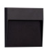 Fem Outdoor Flush Wall Lamp Sandy Black LED 5W 307lm IP54 3000K-1