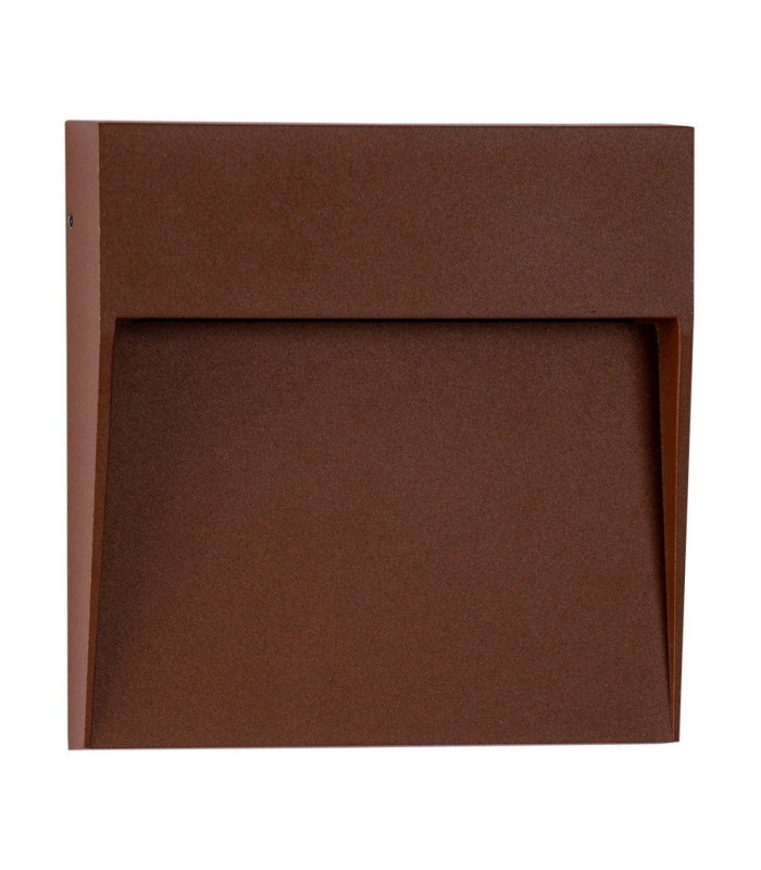 Fem Outdoor Flush Wall Lamp Rust Brown LED 5W 307lm IP54 3000K-1