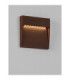 Fem Outdoor Flush Wall Lamp Rust Brown LED 5W 307lm IP54 3000K-2