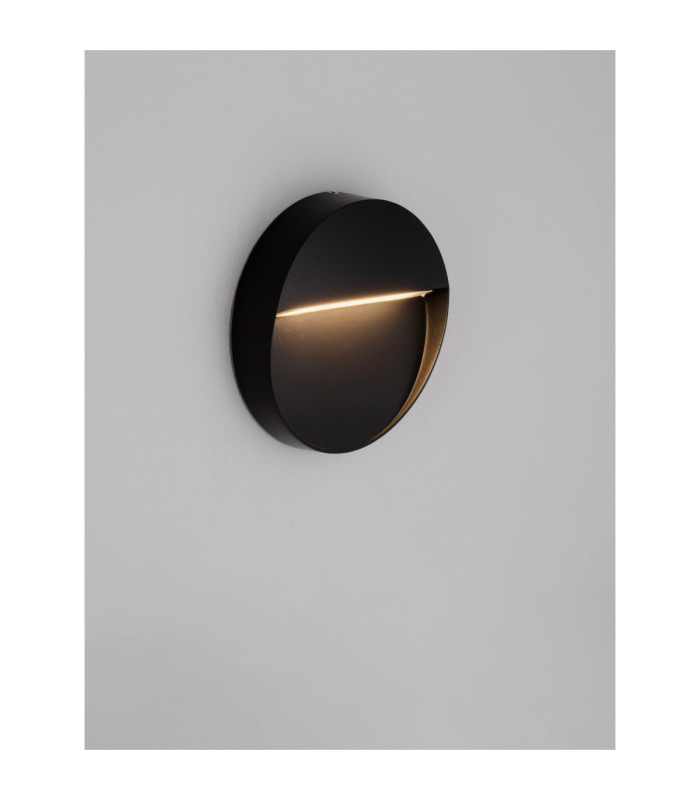 Nectar Outdoor Flush Wall Lamp Dark Anthracite LED 3W 115lm 3000K IP65-5