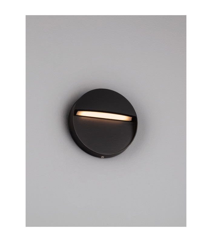 Nectar Outdoor Flush Wall Lamp Dark Anthracite LED 3W 115lm 3000K IP65-7