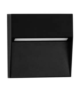 Nectar Outdoor Flush Wall Lamp Dark Anthracite LED 3W 159lm 3000K IP65-1