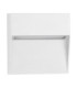 Nectar Outdoor Flush Wall Lamp Sandy White LED 3W 159lm 3000K IP65-1