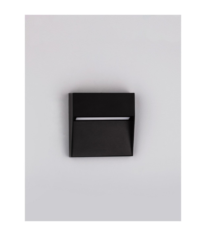 Nectar Outdoor Flush Wall Lamp Dark Anthracite LED 3W 159lm 3000K IP65-3