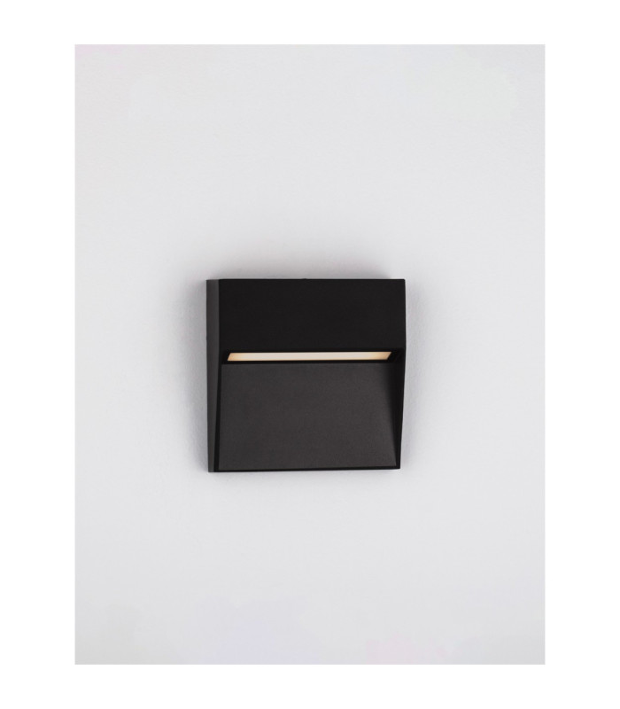 Nectar Outdoor Flush Wall Lamp Dark Anthracite LED 3W 159lm 3000K IP65-4