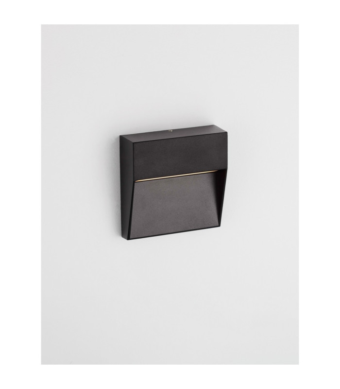 Nectar Outdoor Flush Wall Lamp Dark Anthracite LED 3W 159lm 3000K IP65-5