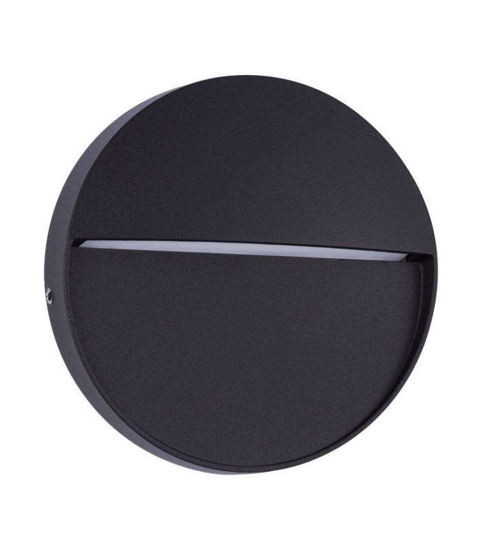Toby Outdoor Flush Wall Lamp Sandy Black LED 3W 99lm IP54 3000K-1