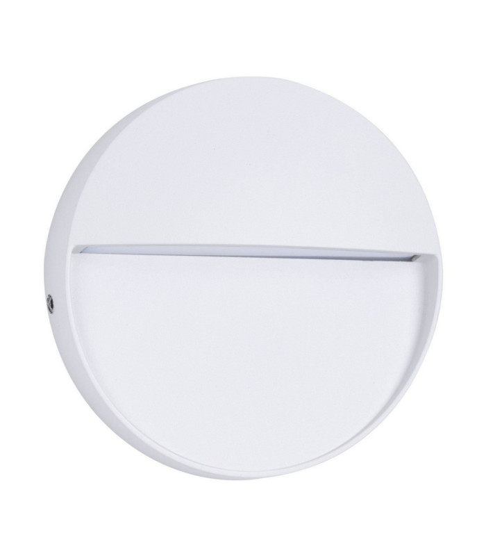 Toby Outdoor Flush Wall Lamp Sandy White LED 3W 99lm IP54 3000K-1