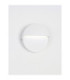 Toby Outdoor Flush Wall Lamp Sandy White LED 3W 99lm IP54 3000K-4