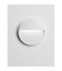 Toby Outdoor Flush Wall Lamp Sandy White LED 3W 99lm IP54 3000K-6