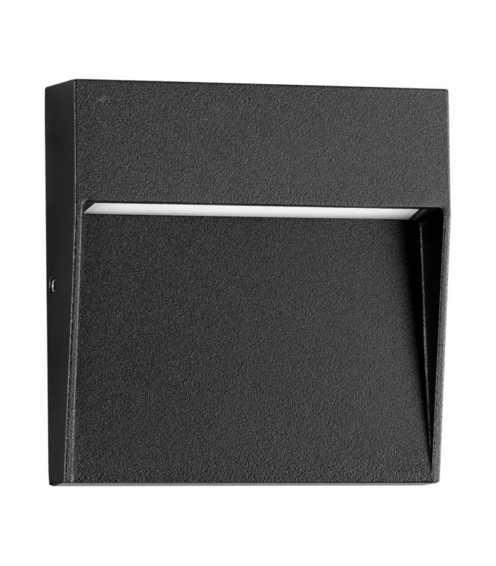 Toby Outdoor Flush Wall Lamp Sandy Black LED 3W 91lm IP54 3000K-1