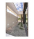 Toby Outdoor Flush Wall Lamp Sandy White LED 3W 91lm IP54 3000K-2
