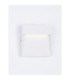 Toby Outdoor Flush Wall Lamp Sandy White LED 3W 91lm IP54 3000K-4
