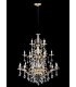 Ceiling Pendant Chandelier 3 Tier 22 Light French Gold, Crystal (Item Requires Assembly) - 2