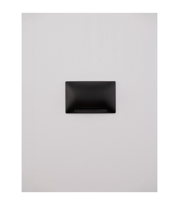 Sub Outdoor Flush Wall Lamp Sandy Black LED 5W 225lm IP65 3000K-3