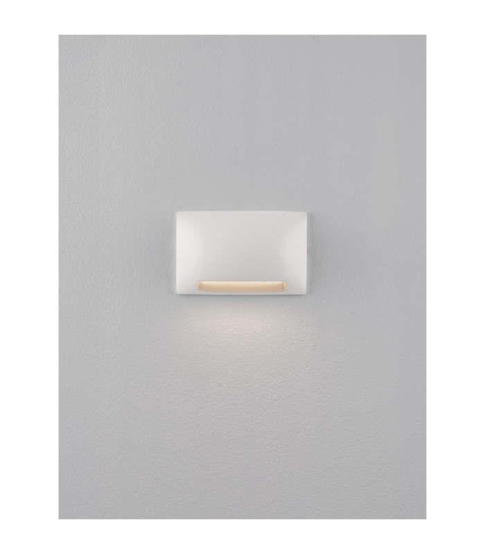 Sub Outdoor Flush Wall Lamp Sandy White LED 5W 225lm IP65 3000K-4