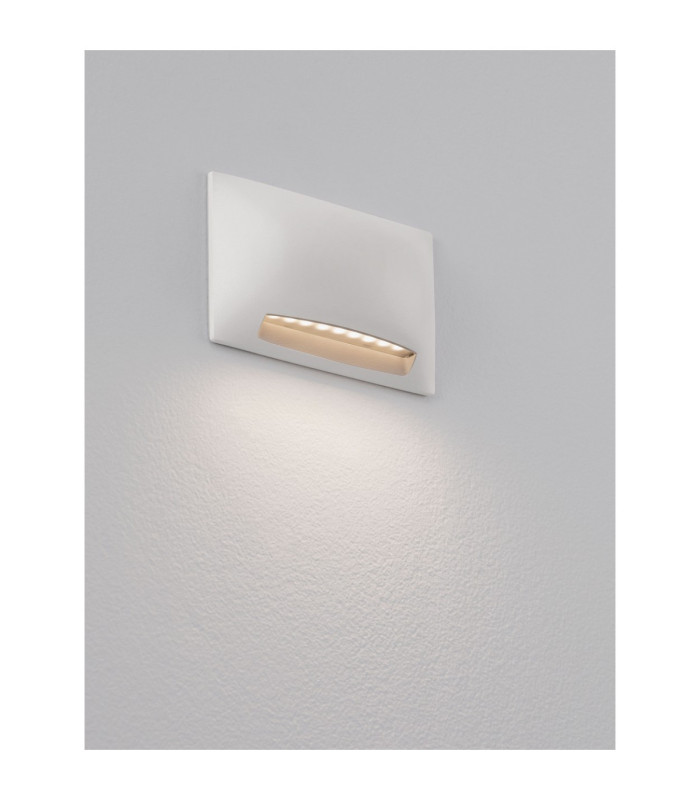 Sub Outdoor Flush Wall Lamp Sandy White LED 5W 225lm IP65 3000K-5