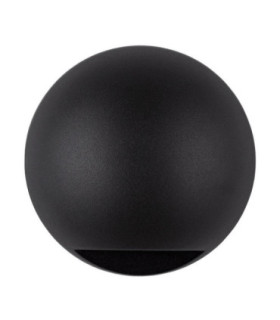 Passo Outdoor Flush Wall Lamp Sandy Black LED 3W 130lm IP65 3000K-1
