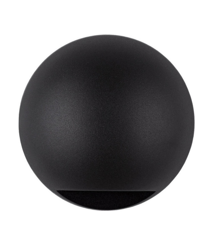 Passo Outdoor Flush Wall Lamp Sandy Black LED 3W 130lm IP65 3000K-1