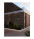Passo Outdoor Flush Wall Lamp Sandy Black LED 3W 130lm IP65 3000K-2