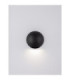 Passo Outdoor Flush Wall Lamp Sandy Black LED 3W 130lm IP65 3000K-4