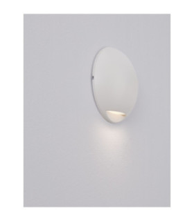 Passo Outdoor Flush Wall Lamp Sandy White LED 3W 130lm IP65 3000K-2