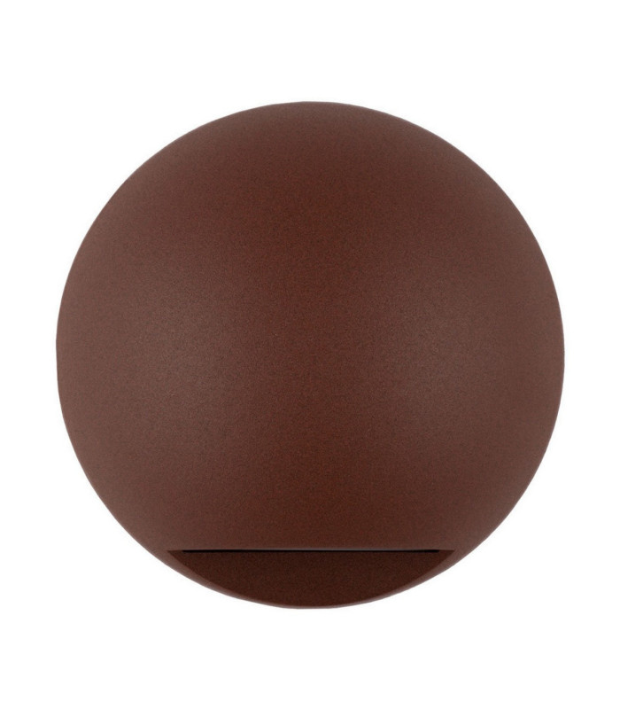 Passo Outdoor Flush Wall Lamp Corten LED 3W 130lm IP65 3000K-1