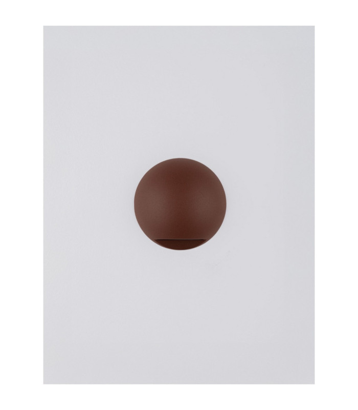 Passo Outdoor Flush Wall Lamp Corten LED 3W 130lm IP65 3000K-3