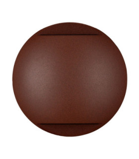 Passo Outdoor Flush Wall Lamp Corten LED 4W 186lm IP65 3000K-1