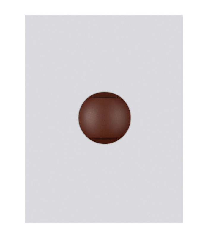 Passo Outdoor Flush Wall Lamp Corten LED 4W 186lm IP65 3000K-3