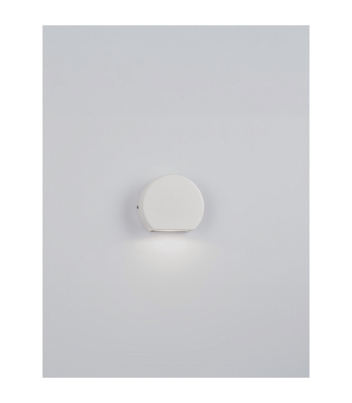 Sango Outdoor Flush Wall Lamp Sandy White LED 4W 102lm IP54 3000K-4