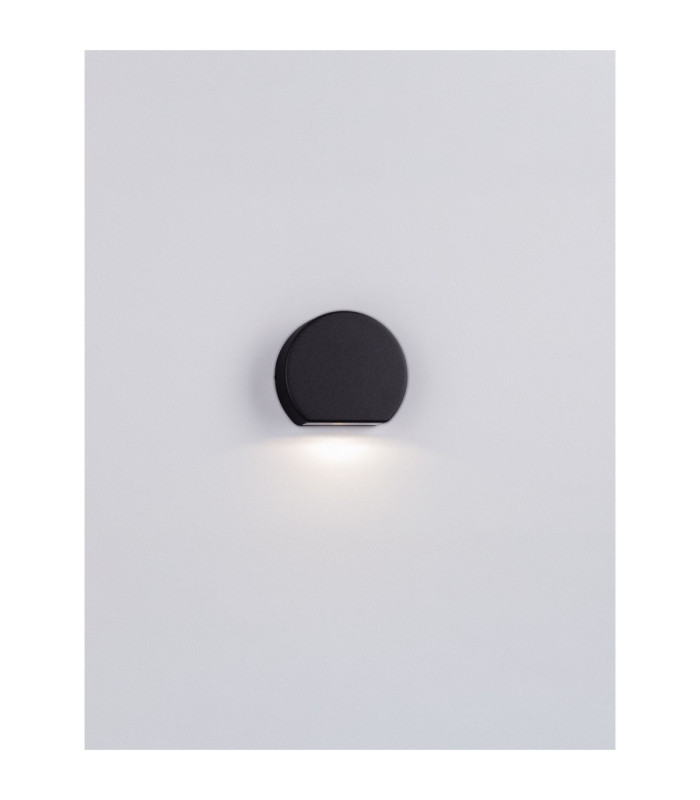 Sango Outdoor Flush Wall Lamp Sandy Black LED 4W 102lm IP54 3000K-4