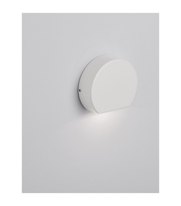 Sango Outdoor Flush Wall Lamp Sandy White LED 4W 102lm IP54 3000K-5